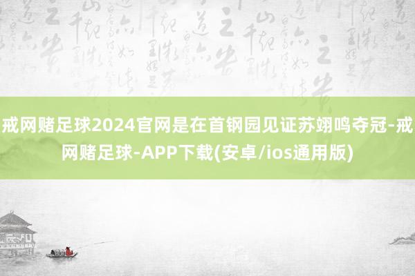 戒网赌足球2024官网是在首钢园见证苏翊鸣夺冠-戒网赌足球-APP下载(安卓/ios通用版)