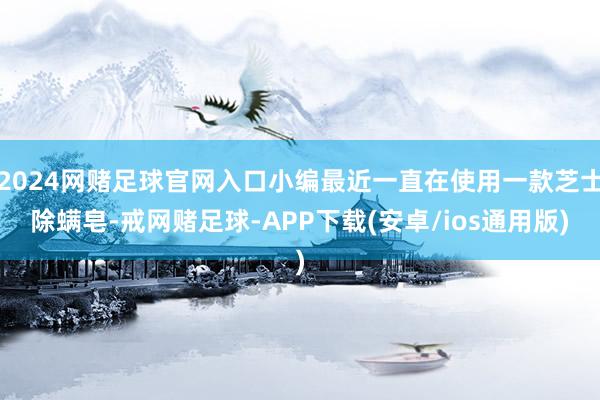 2024网赌足球官网入口小编最近一直在使用一款芝士除螨皂-戒网赌足球-APP下载(安卓/ios通用版)
