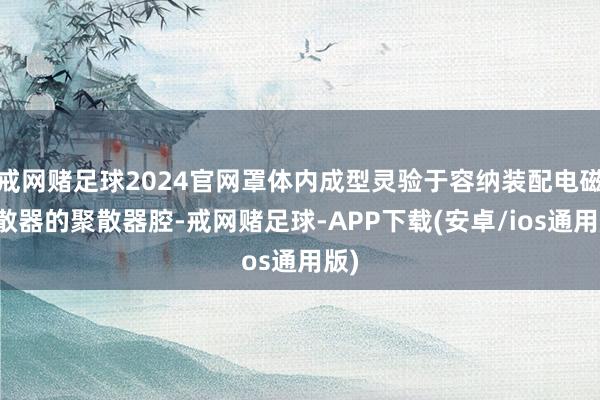 戒网赌足球2024官网罩体内成型灵验于容纳装配电磁聚散器的聚散器腔-戒网赌足球-APP下载(安卓/ios通用版)