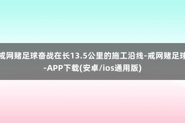 戒网赌足球奋战在长13.5公里的施工沿线-戒网赌足球-APP下载(安卓/ios通用版)