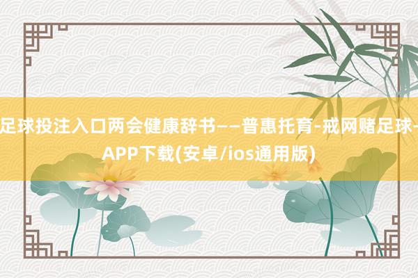 足球投注入口两会健康辞书——普惠托育-戒网赌足球-APP下载(安卓/ios通用版)